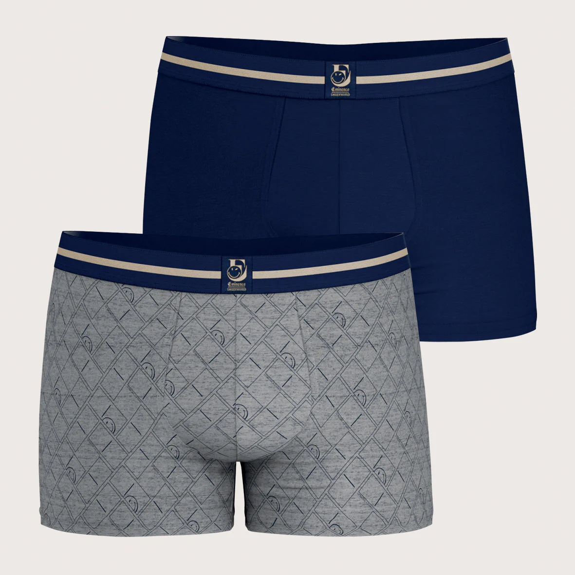 Lot de 2 boxers homme SmileyWorld® I Eminence