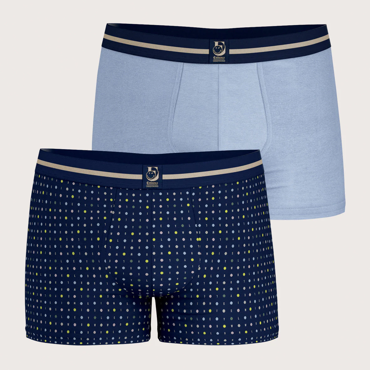 Lot de 2 boxers homme SmileyWorld® I Eminence