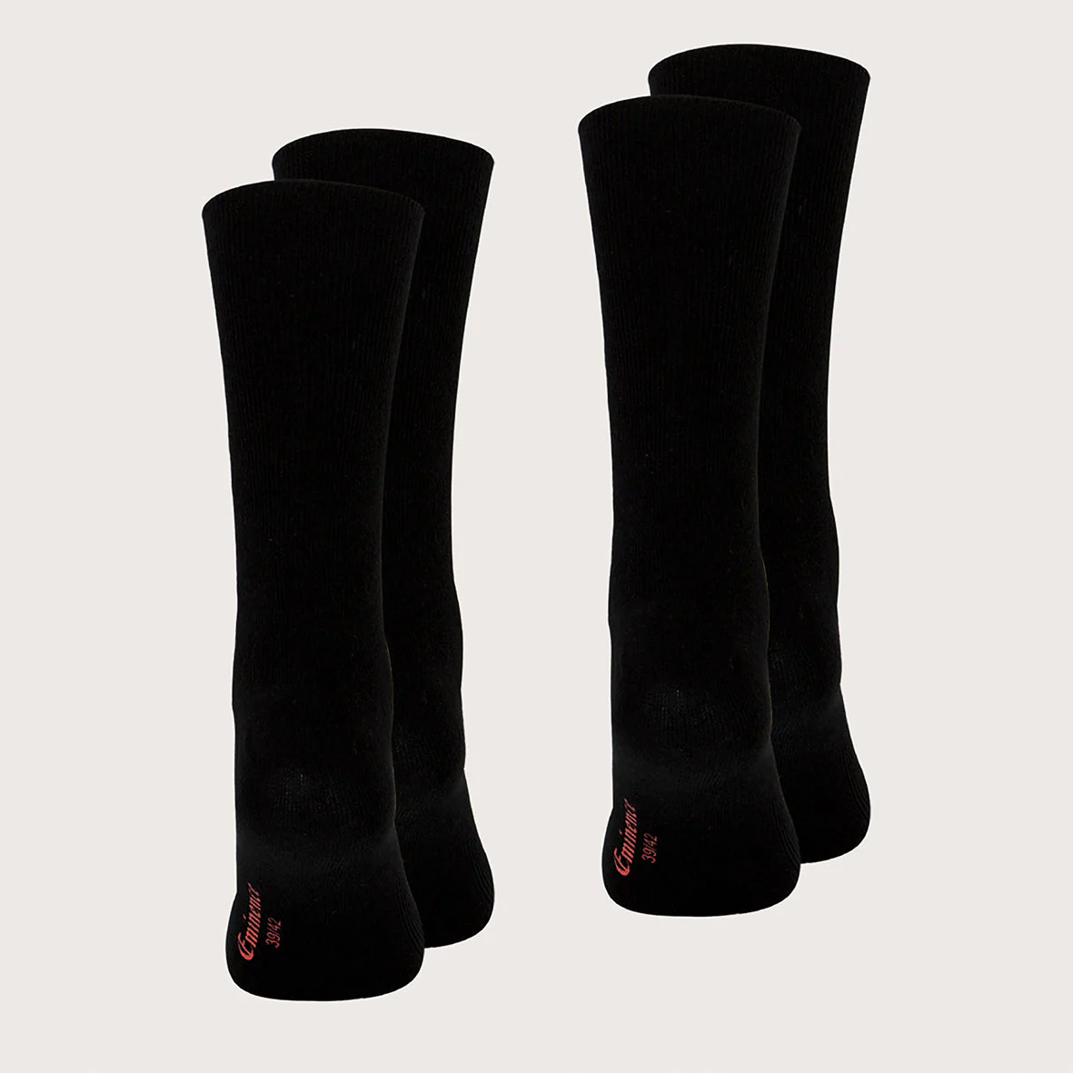 Lot de 2 paires de chaussettes mi- hautes homme Coton Peigné Eminence - Image 3