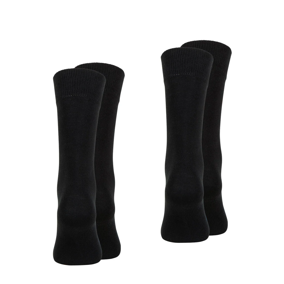 Lot de 2 paires de chaussettes mi-hautes homme Essentiels coton peigné Eminence - Image 4