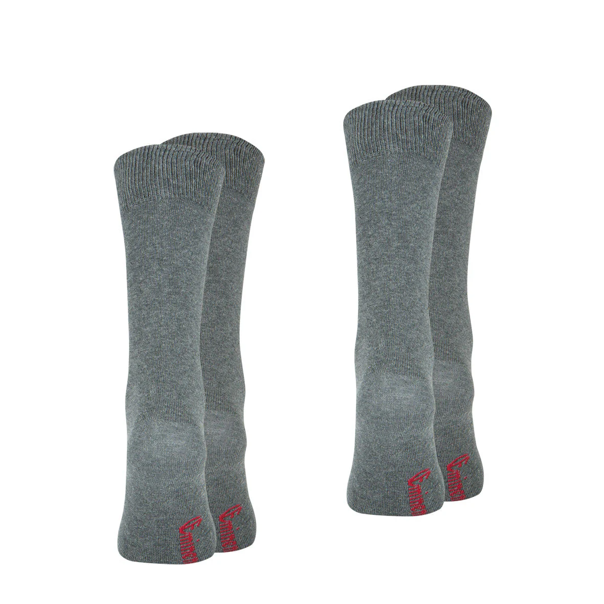 Lot de 2 paires de chaussettes mi-hautes homme Essentiels coton peigné Eminence - Image 4