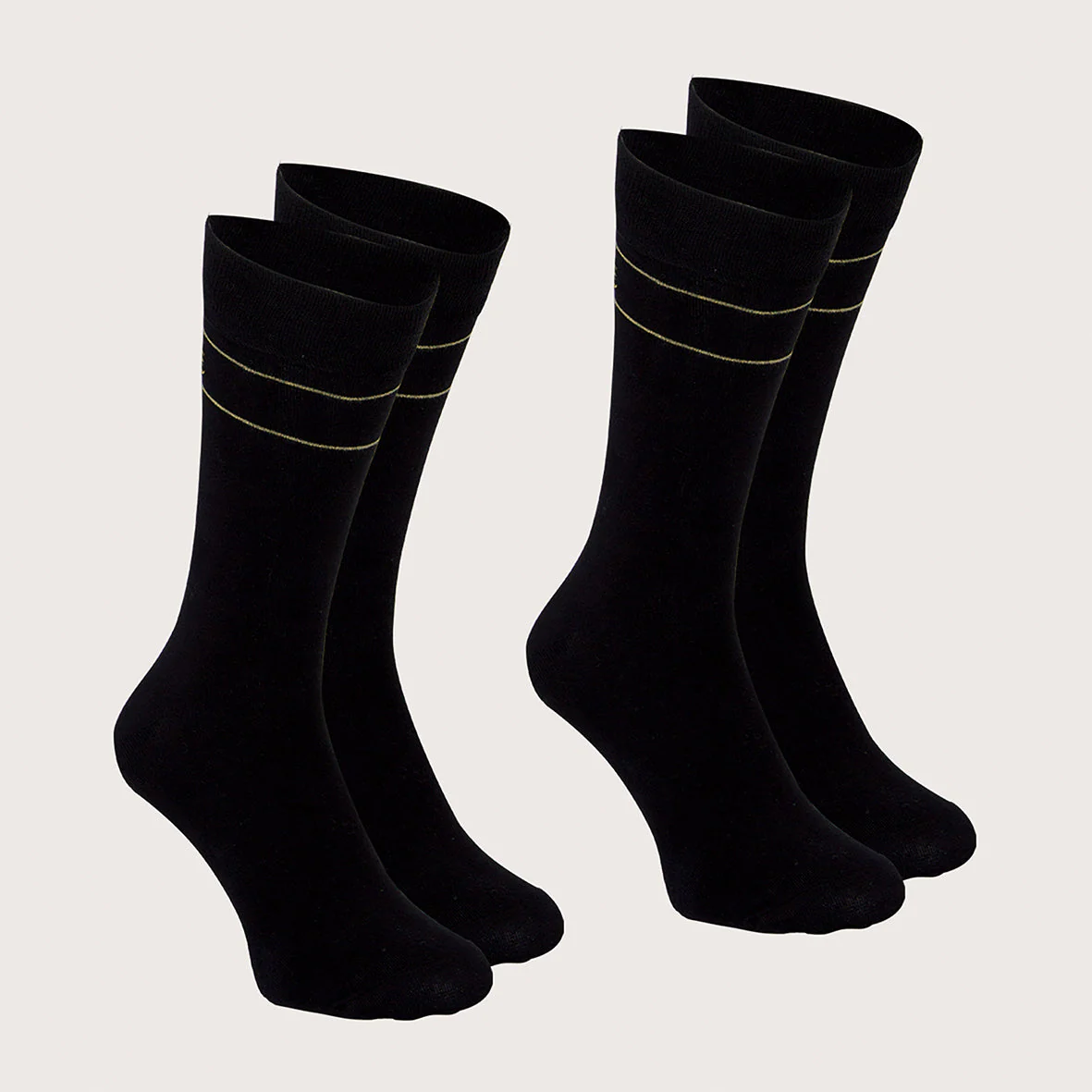 Lot de 2 paires de chaussettes mi-hautes homme Fantaisie Eminence - Image 4