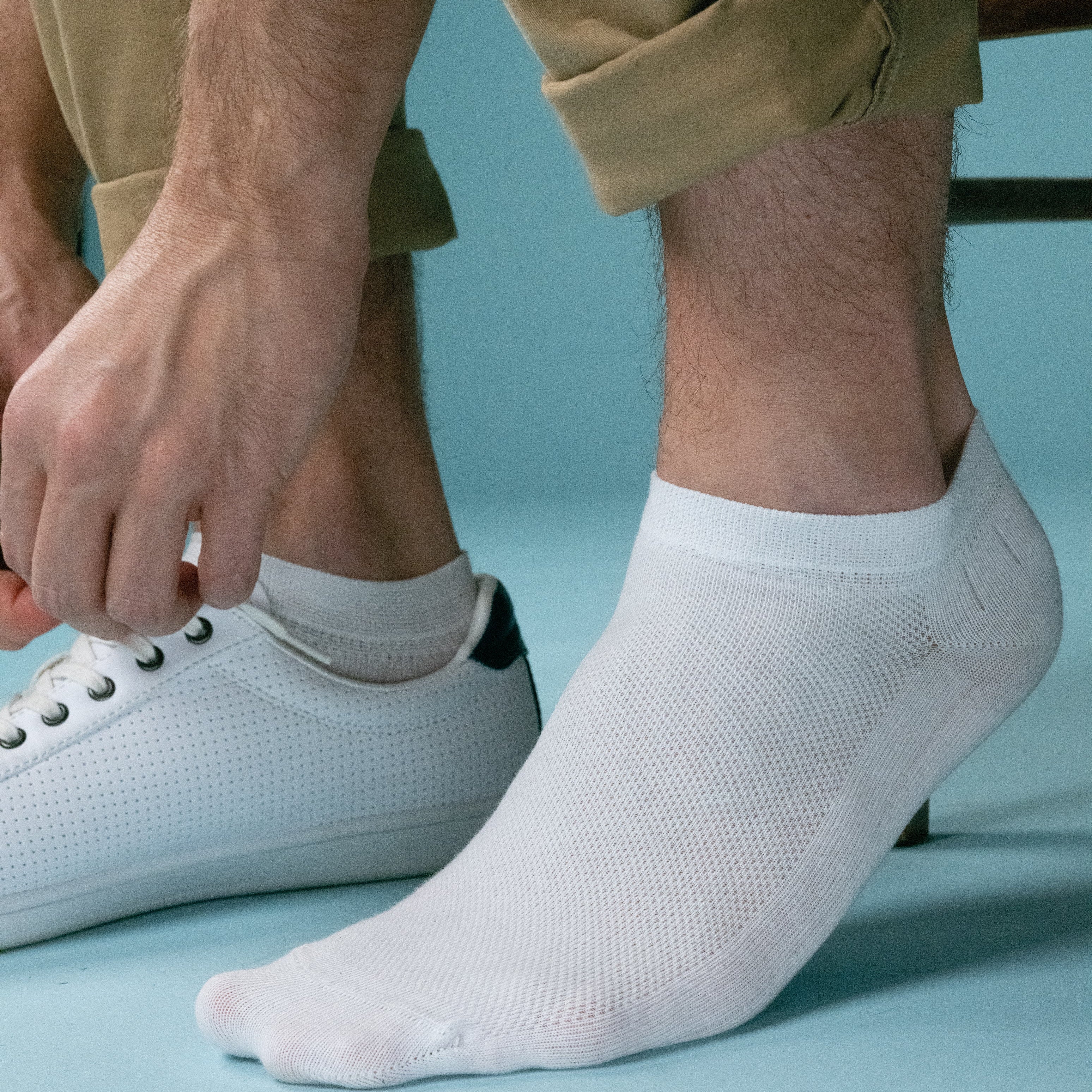 Lot de 2 paires de socquettes homme Essentiels coton peigné Eminence - Image 3