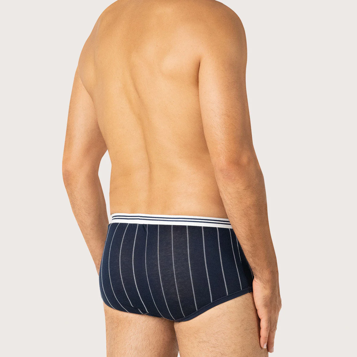 Lot de 2 slips taille haute ouvert Coton mercerisé Eminence - Image 3