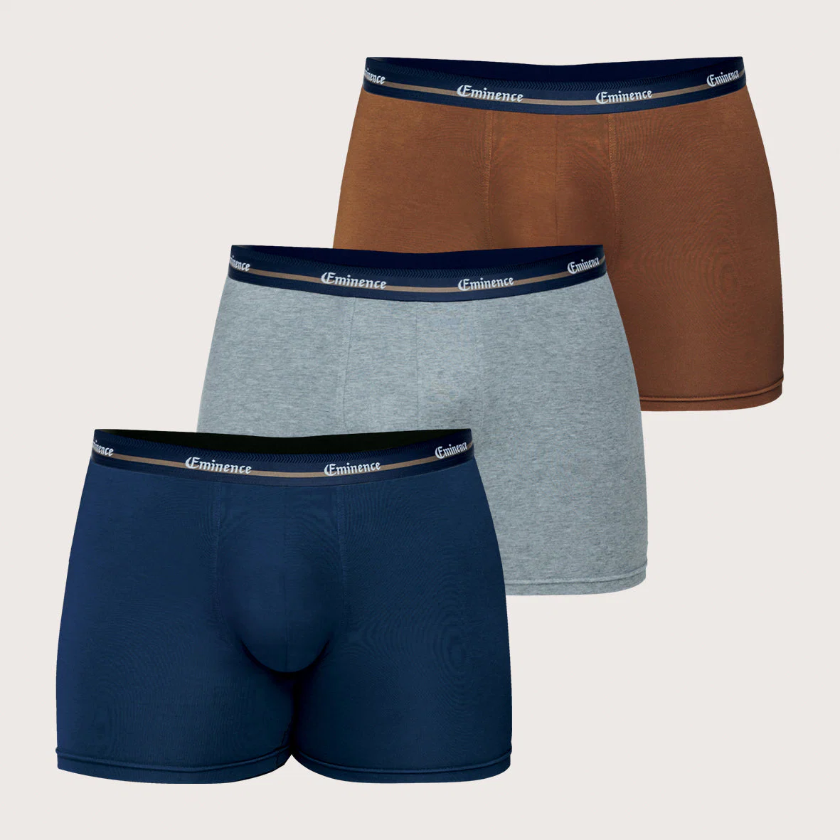 Lot de 3 boxers homme grandes tailles Select Eminence