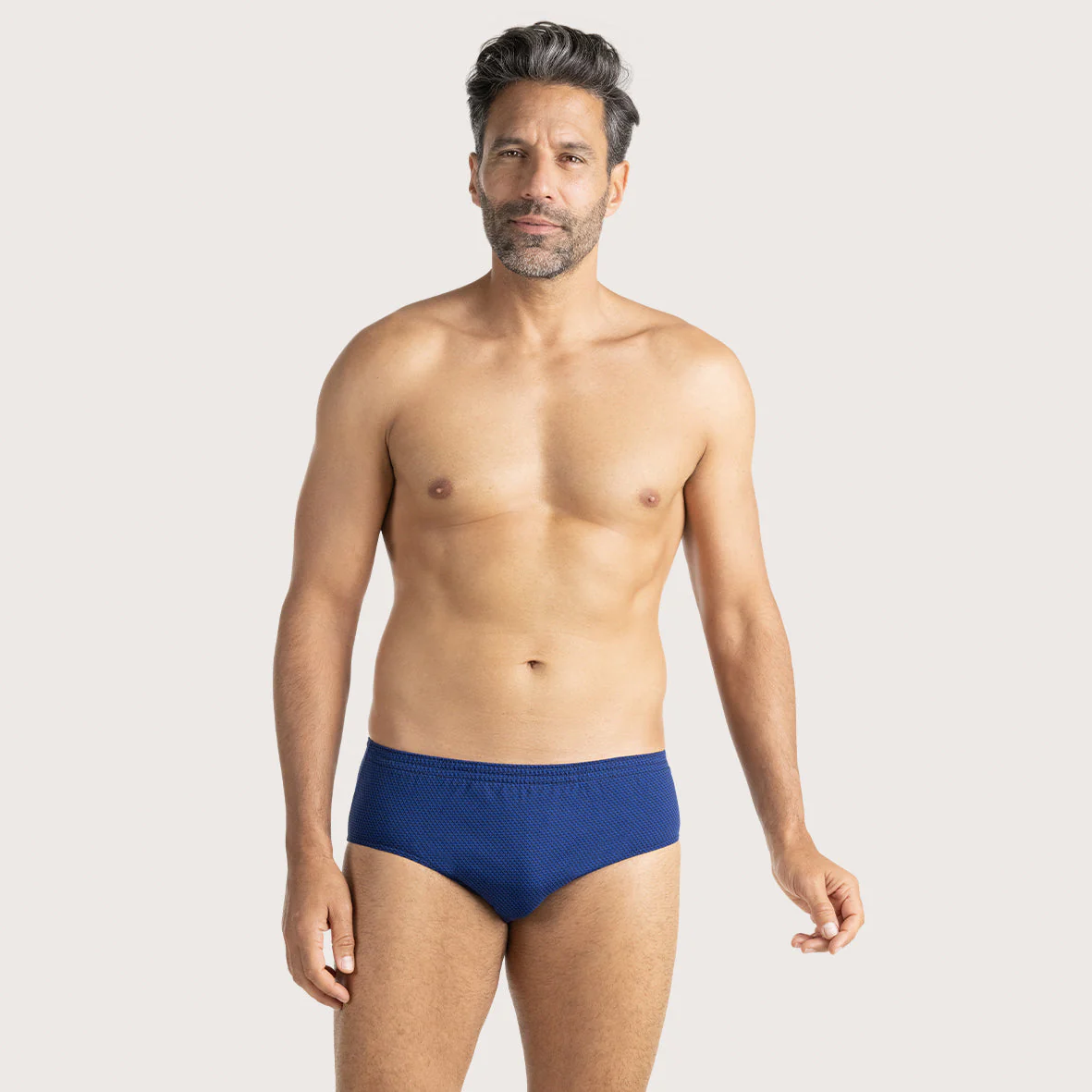 Lot de 3 slips homme taille haute fermé Trio Fantaisie Eminence - Image 4