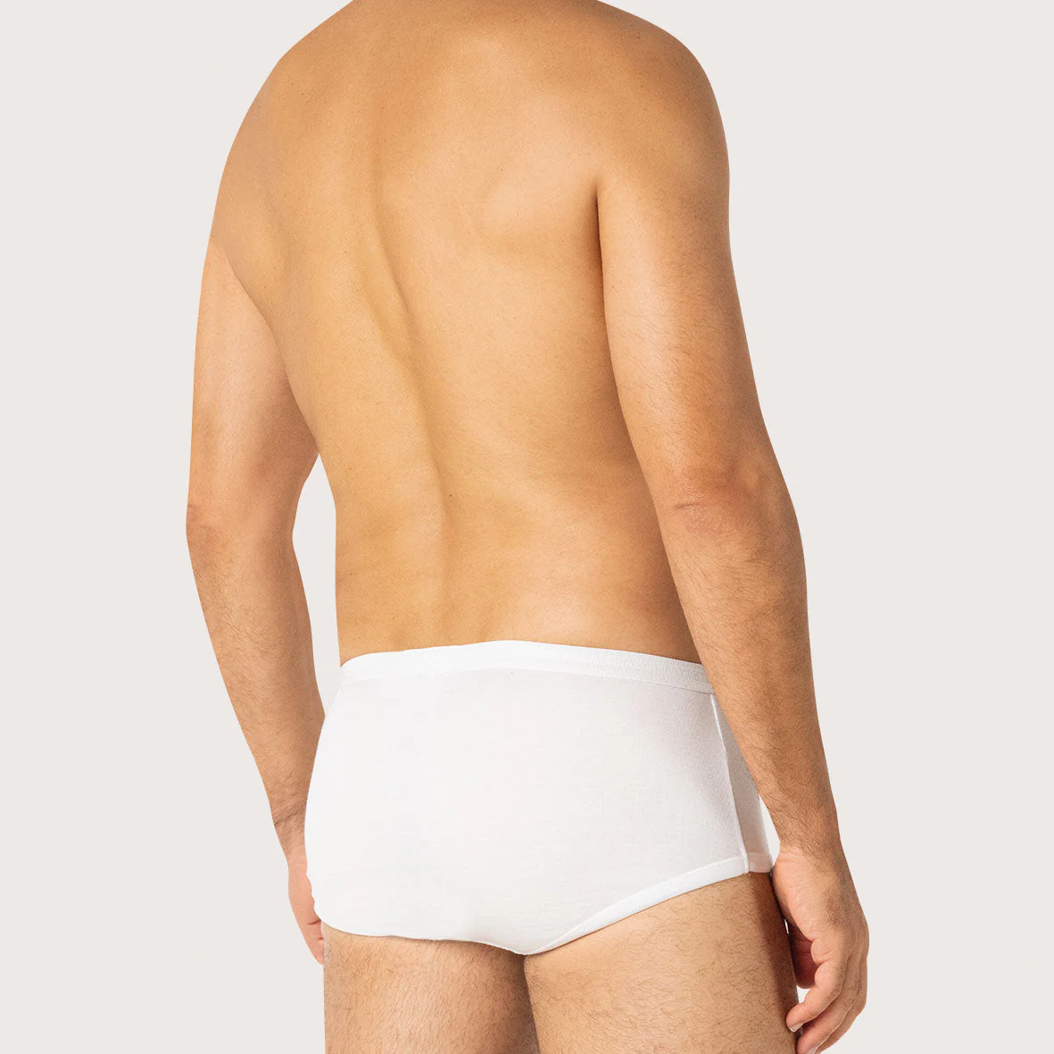 Lot de 3 slips homme taille haute ouvert pur coton premium Eminence - Image 3