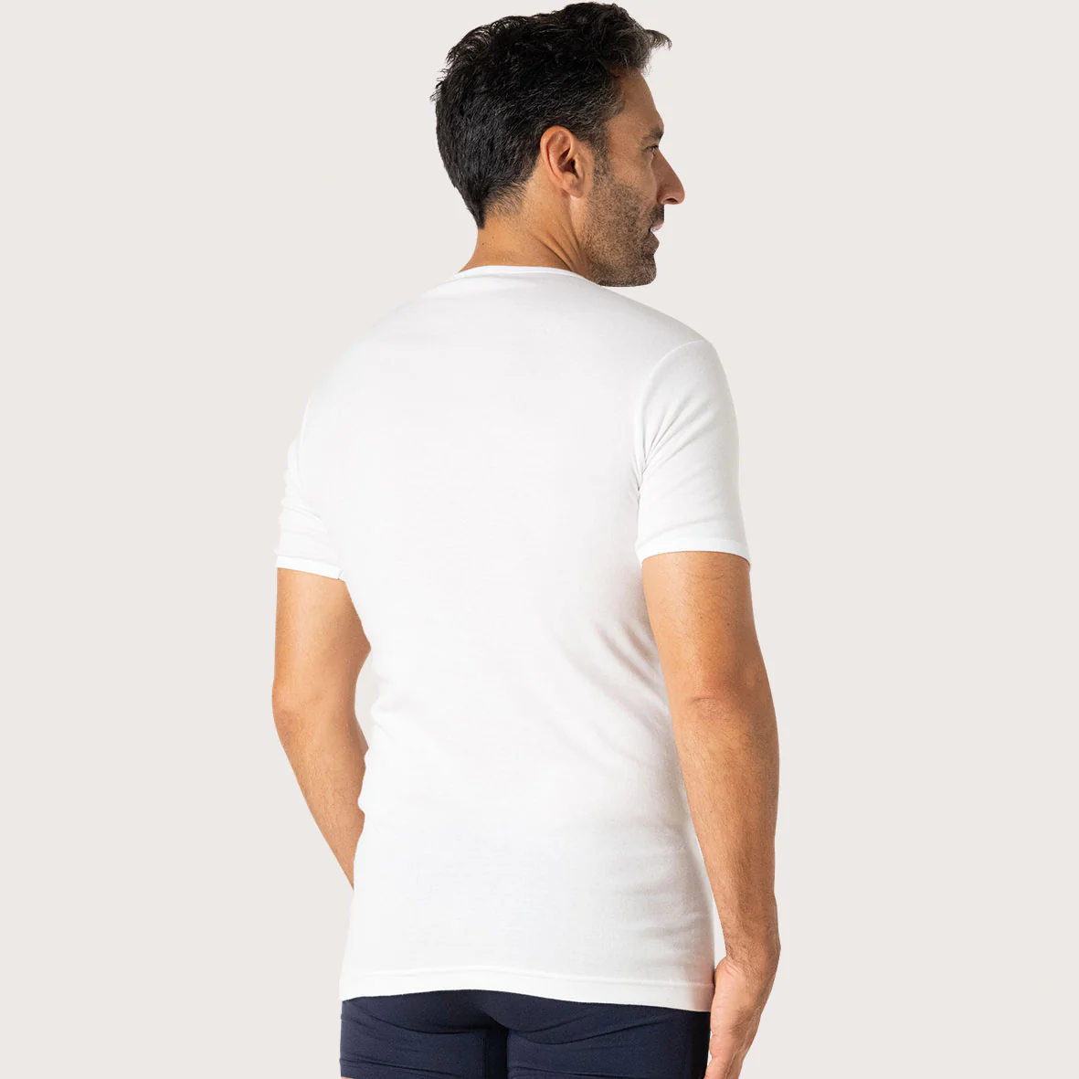 Lot de 3 tee-shirts col rond Pur coton Premium Eminence - Image 3
