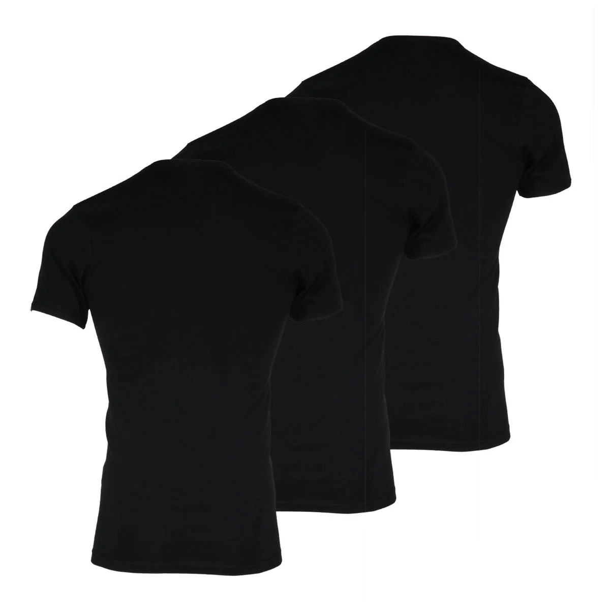 Lot de 3 tee-shirts col V Pur coton Premium Eminence - Image 5