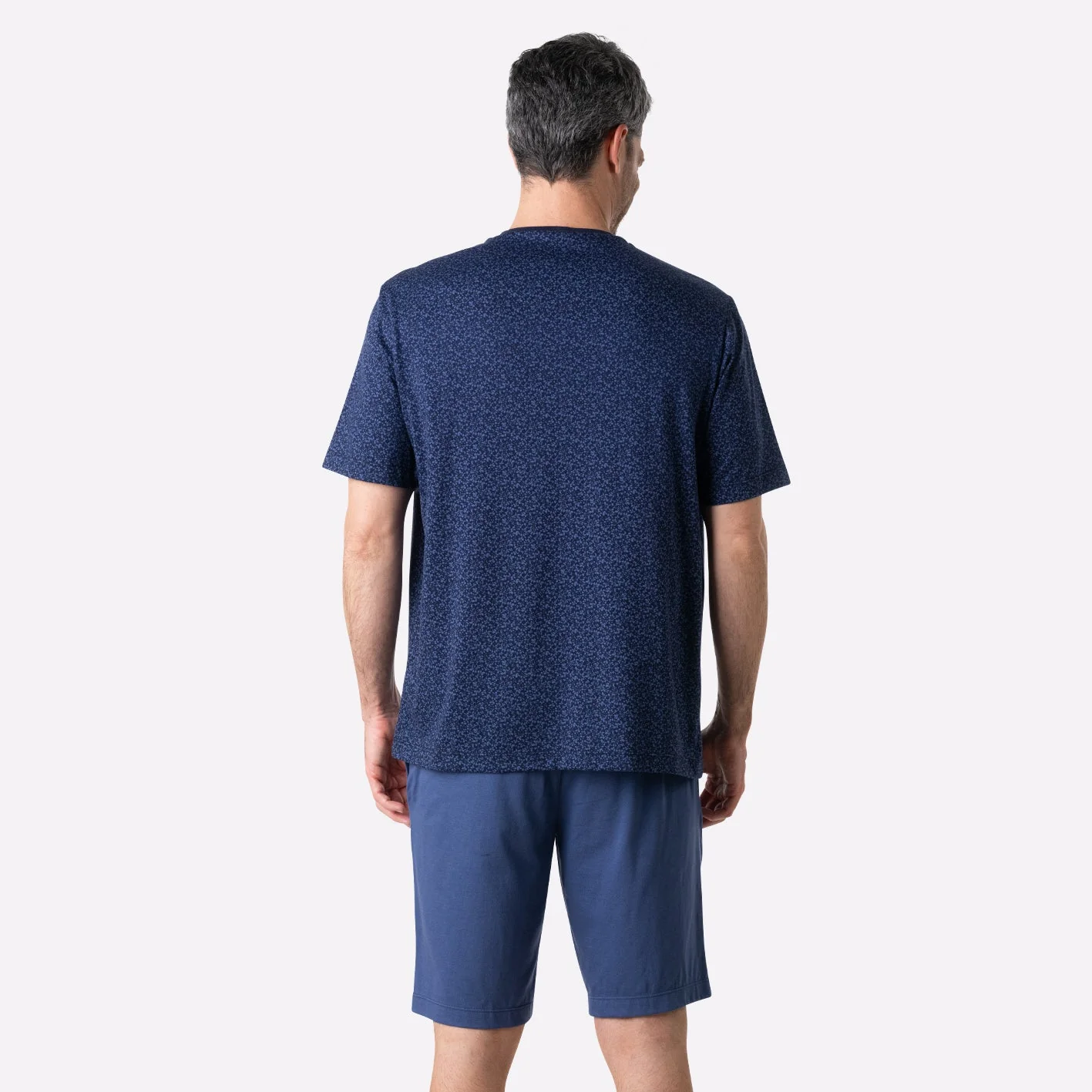 Pyjama court col rond homme Liberty Eminence - Image 5