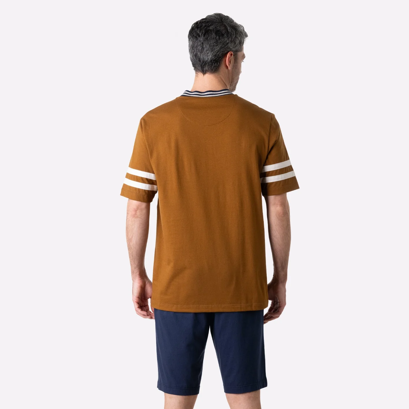 Pyjama court col T homme Club Eminence - Image 5