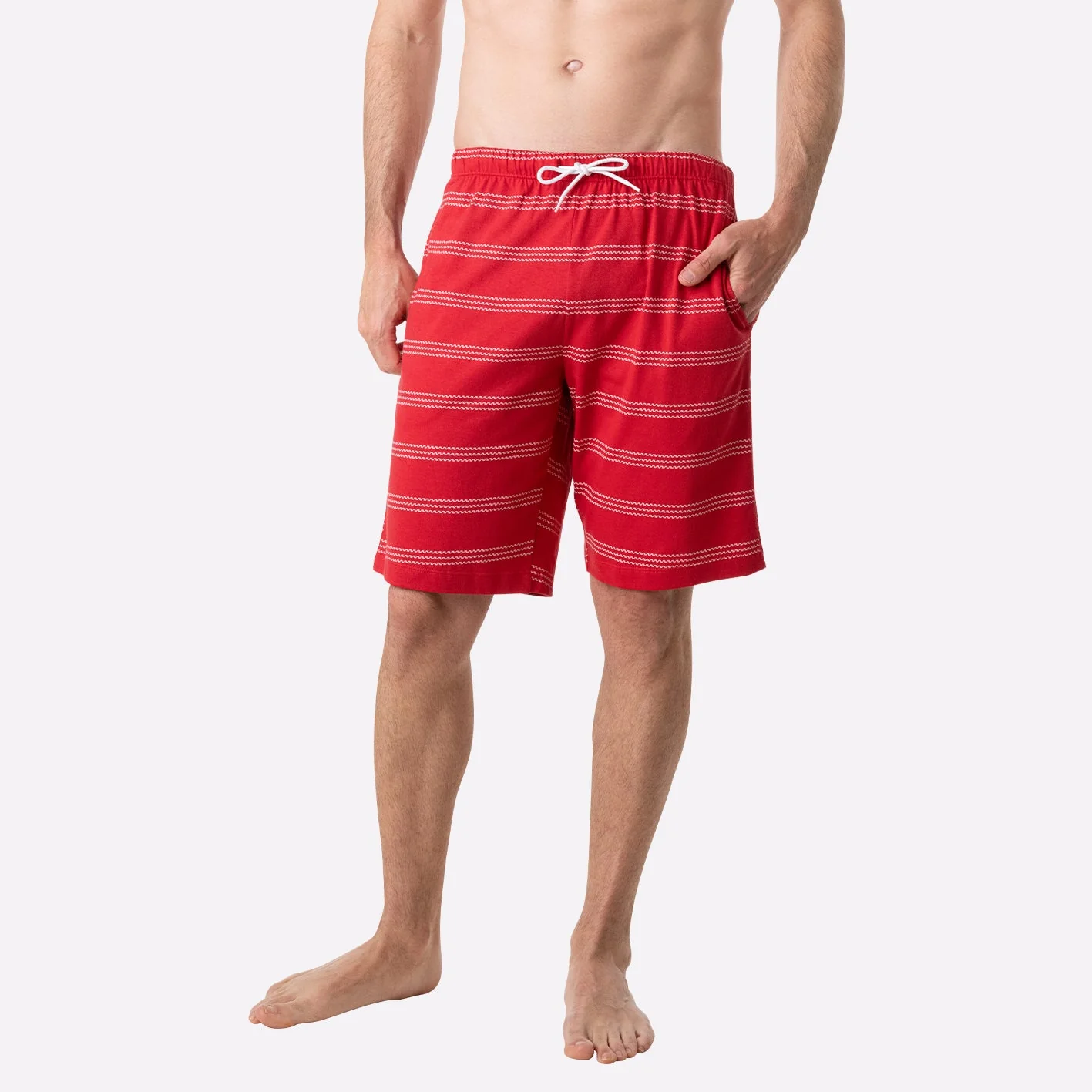 Pyjama court col T homme Nautique Eminence - Image 4