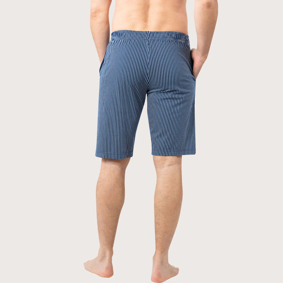 Pyjama court col V homme coton Bio Eminence - Image 4