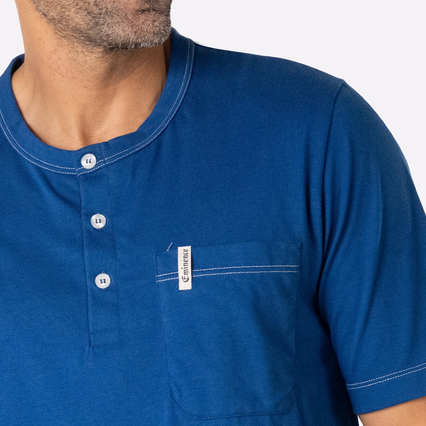 Pyjama court homme col T Camper Eminence - Image 2
