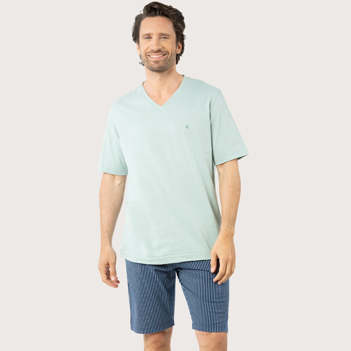 Pyjama Court homme Coton Bio Eminence