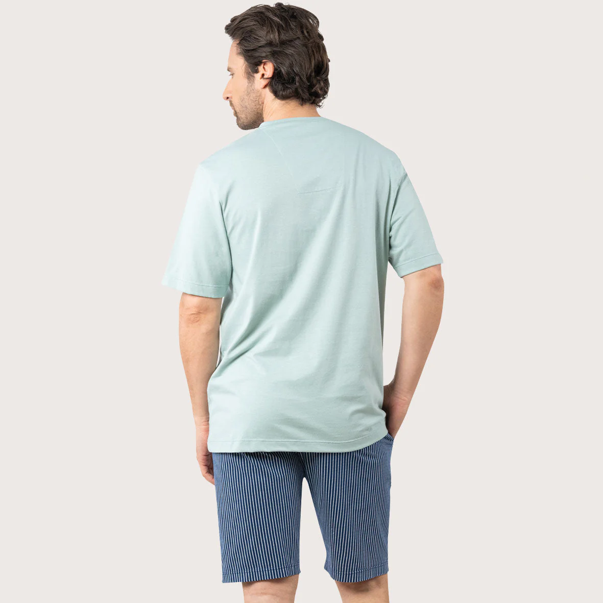 Pyjama Court homme Coton Bio Eminence - Image 3