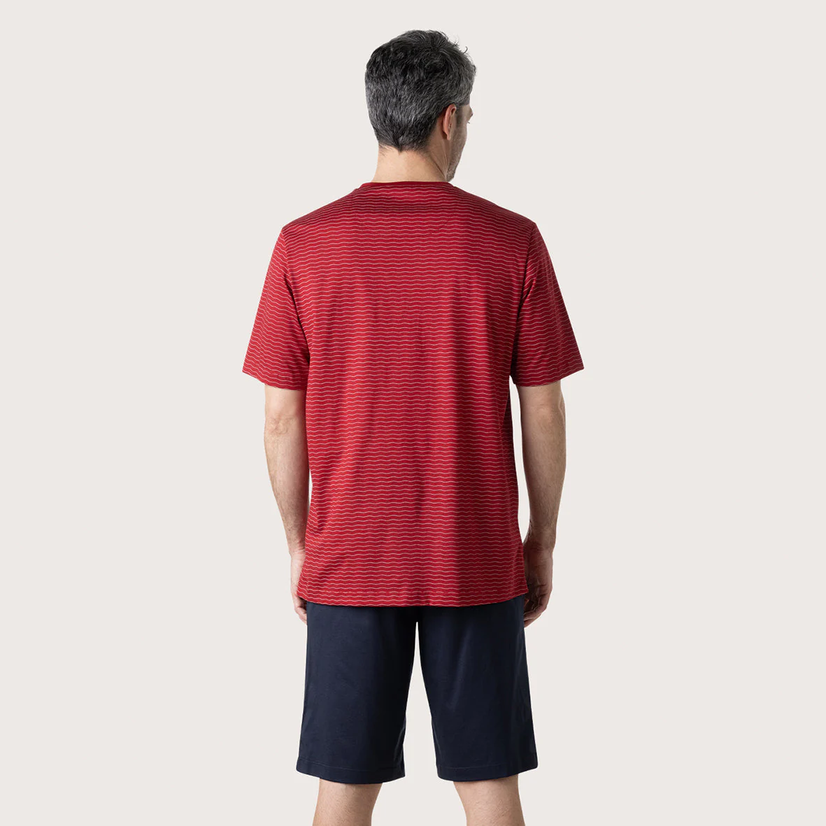 Pyjama court homme Mercerisé Eminence - Image 4