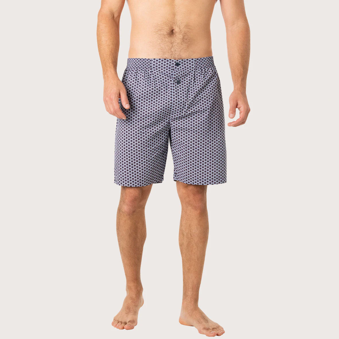 Pyjama court ouvert homme Popeline Eminence - Image 4