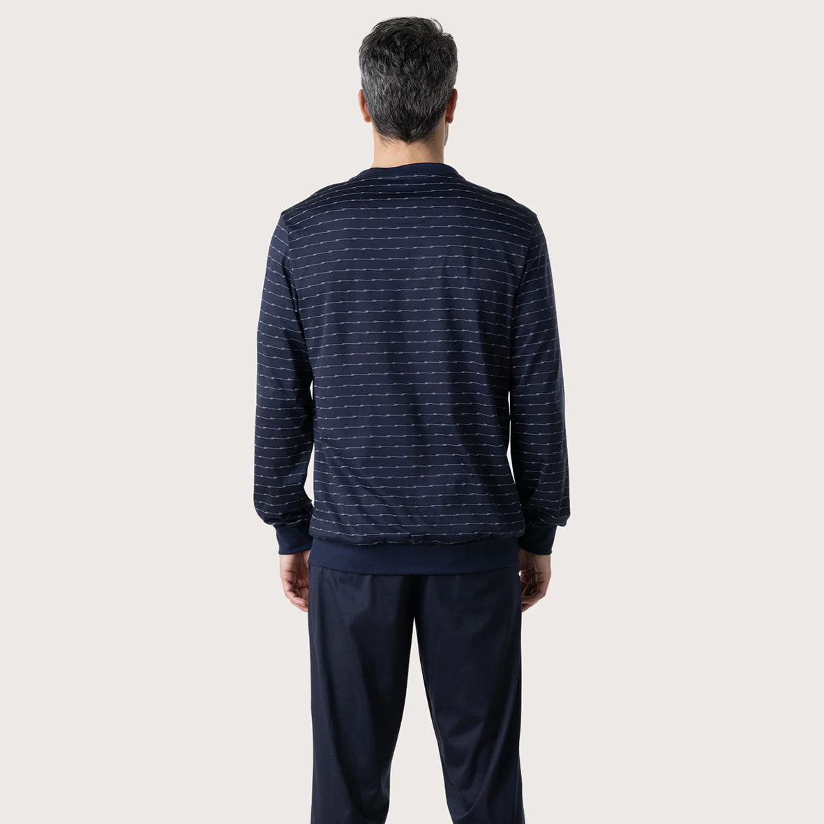 Pyjama jogger long homme Mercerisé Eminence - Image 4