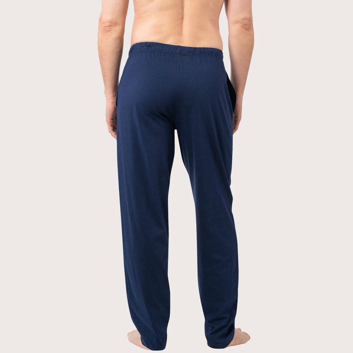 Pyjama long col ouvert homme Mercerisé Eminence - Image 5