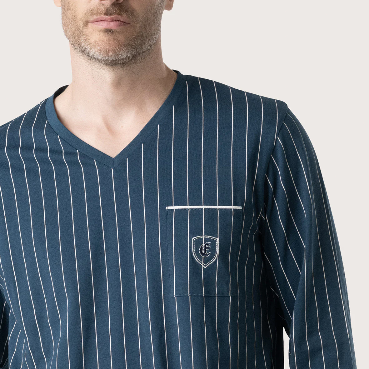 Pyjama long homme Sport Club Eminence - Image 2