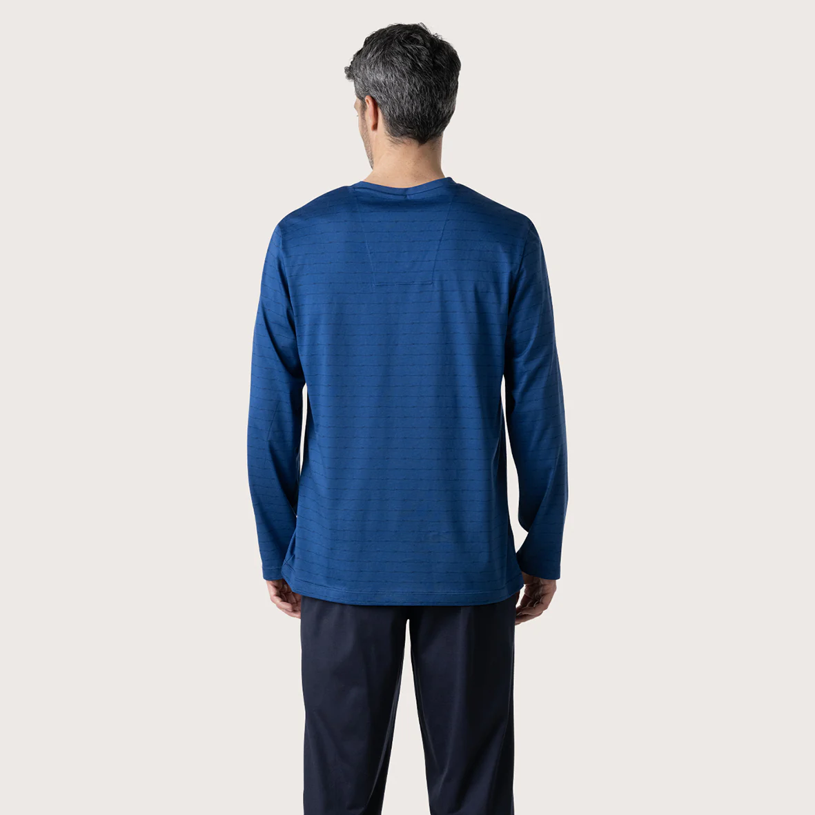 Pyjama long Mercerisé Homme Eminence - Vendu en boîte cadeau - Image 6