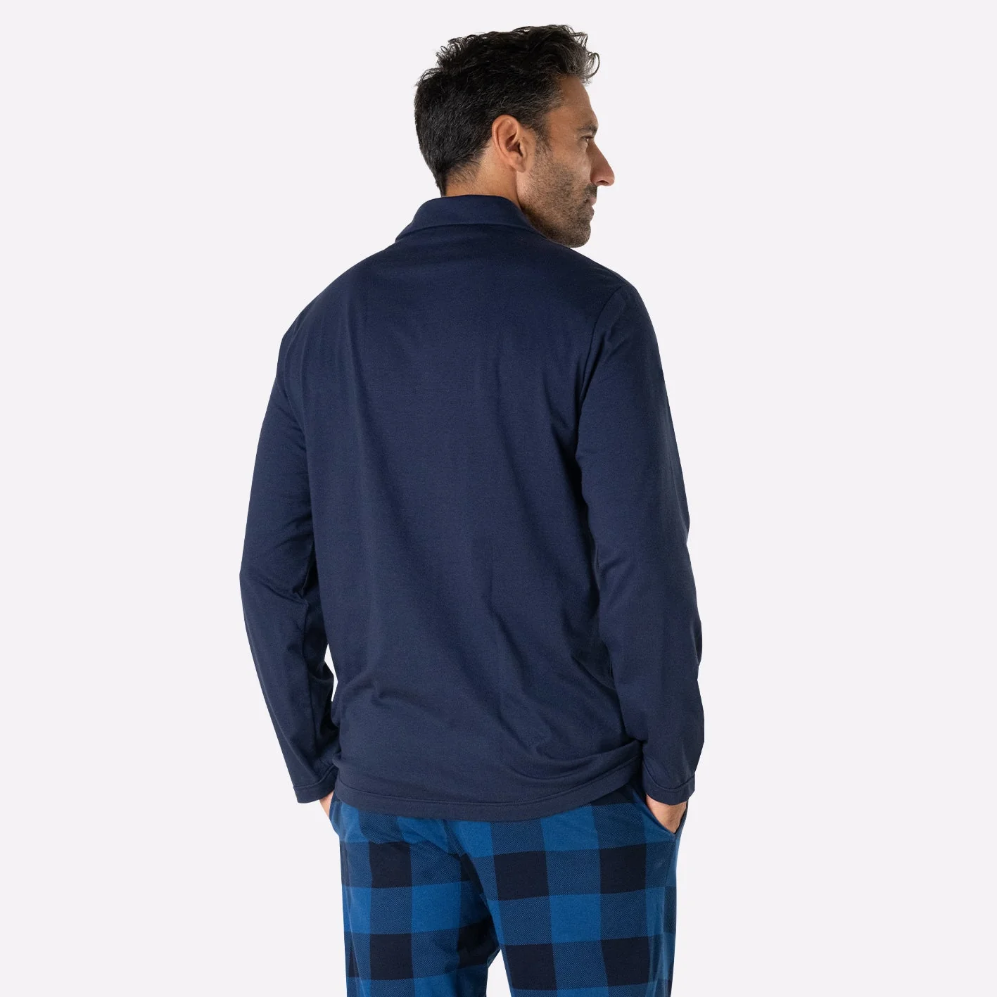 Pyjama long ouvert homme col T Camper Eminence - Image 4