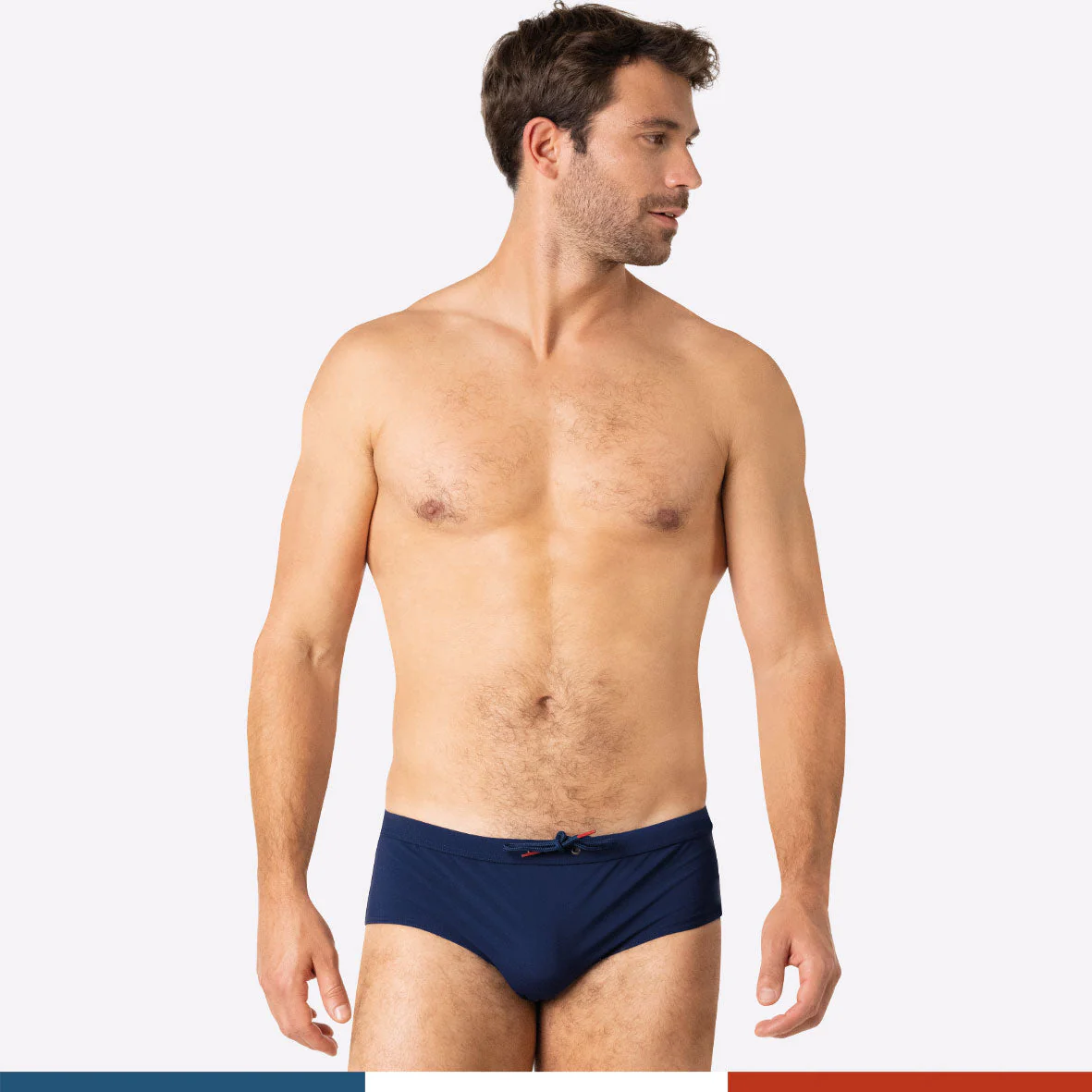 Slip de bain homme fibres recyclées Fait en France Eminence