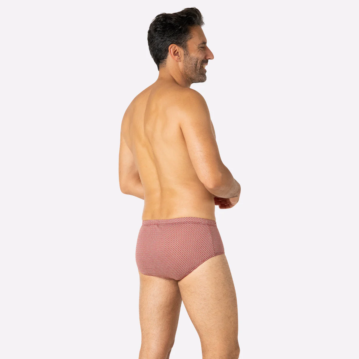 Slip taille haute fermé homme Motifs Eminence - Image 2