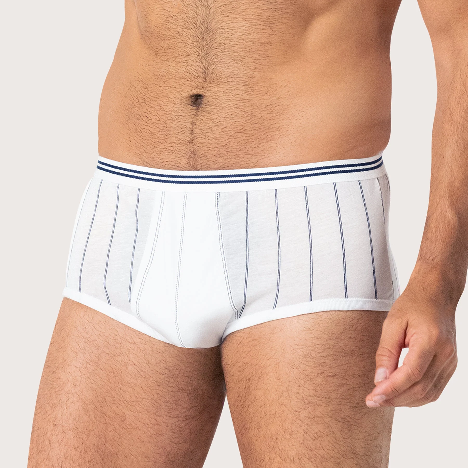 Slip taille haute ouvert Coton mercerisé Eminence - Image 3