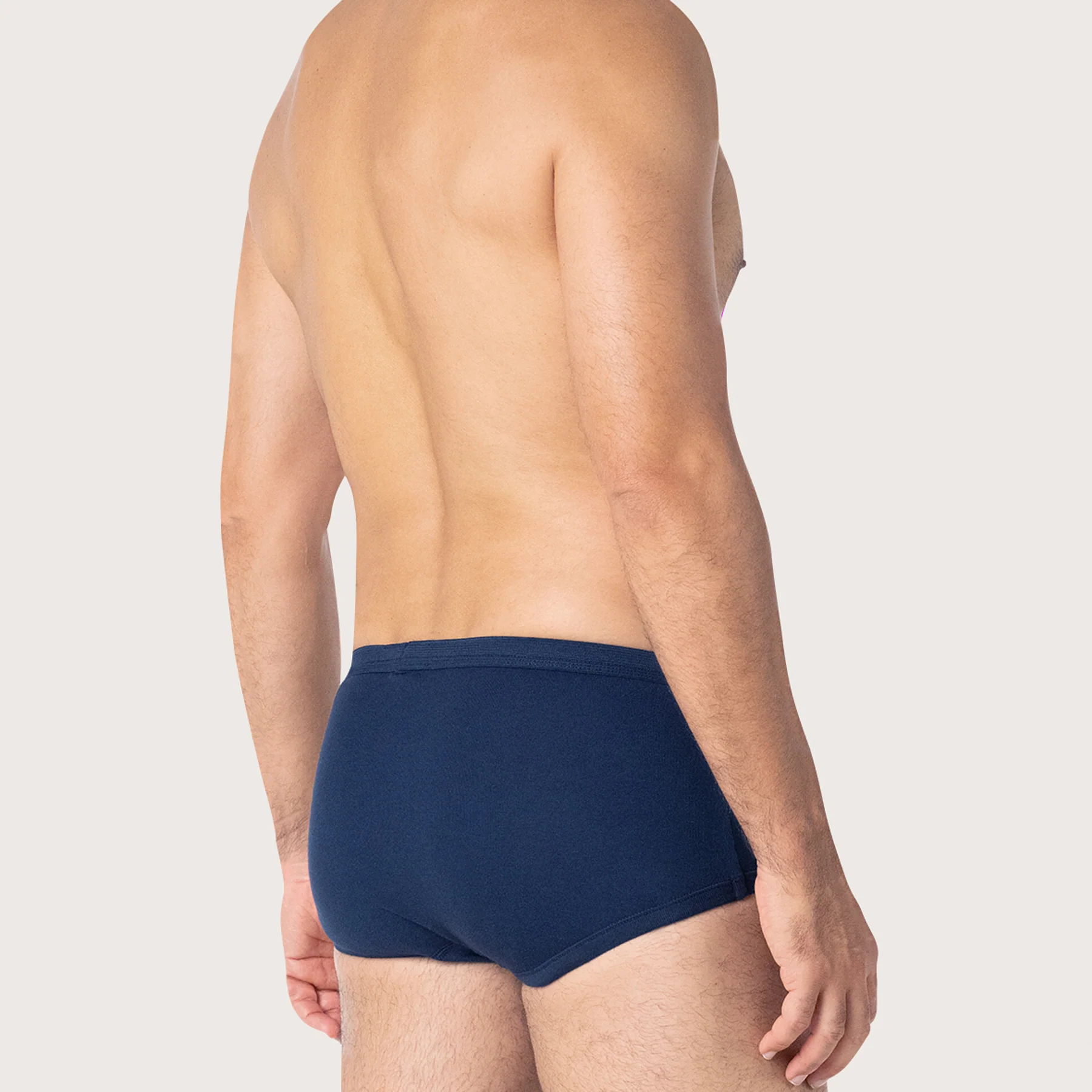 Slip taille haute ouvert Pur coton Premium Eminence - Image 3