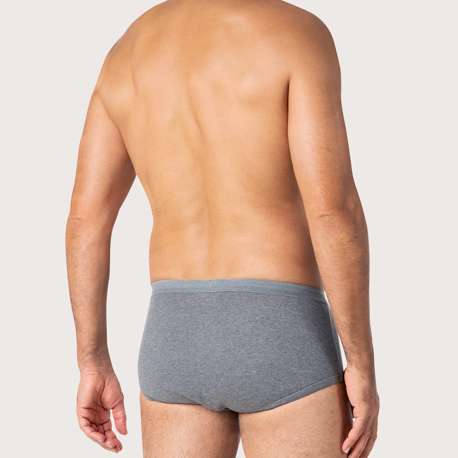 Slip taille haute ouvert Pur coton Premium Eminence - Image 3