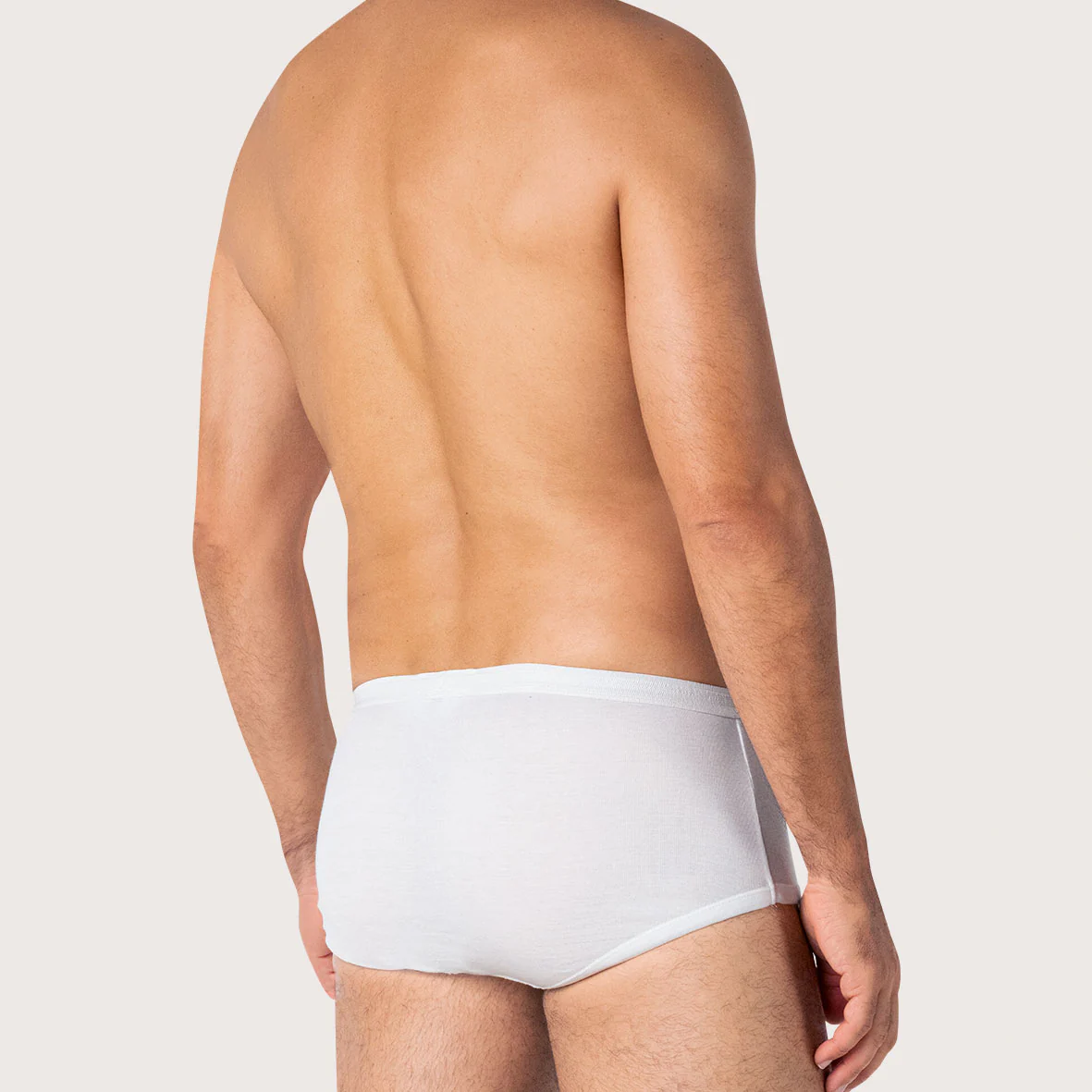 Slip taille haute ouvert homme Pur coton Premium Eminence - Image 3