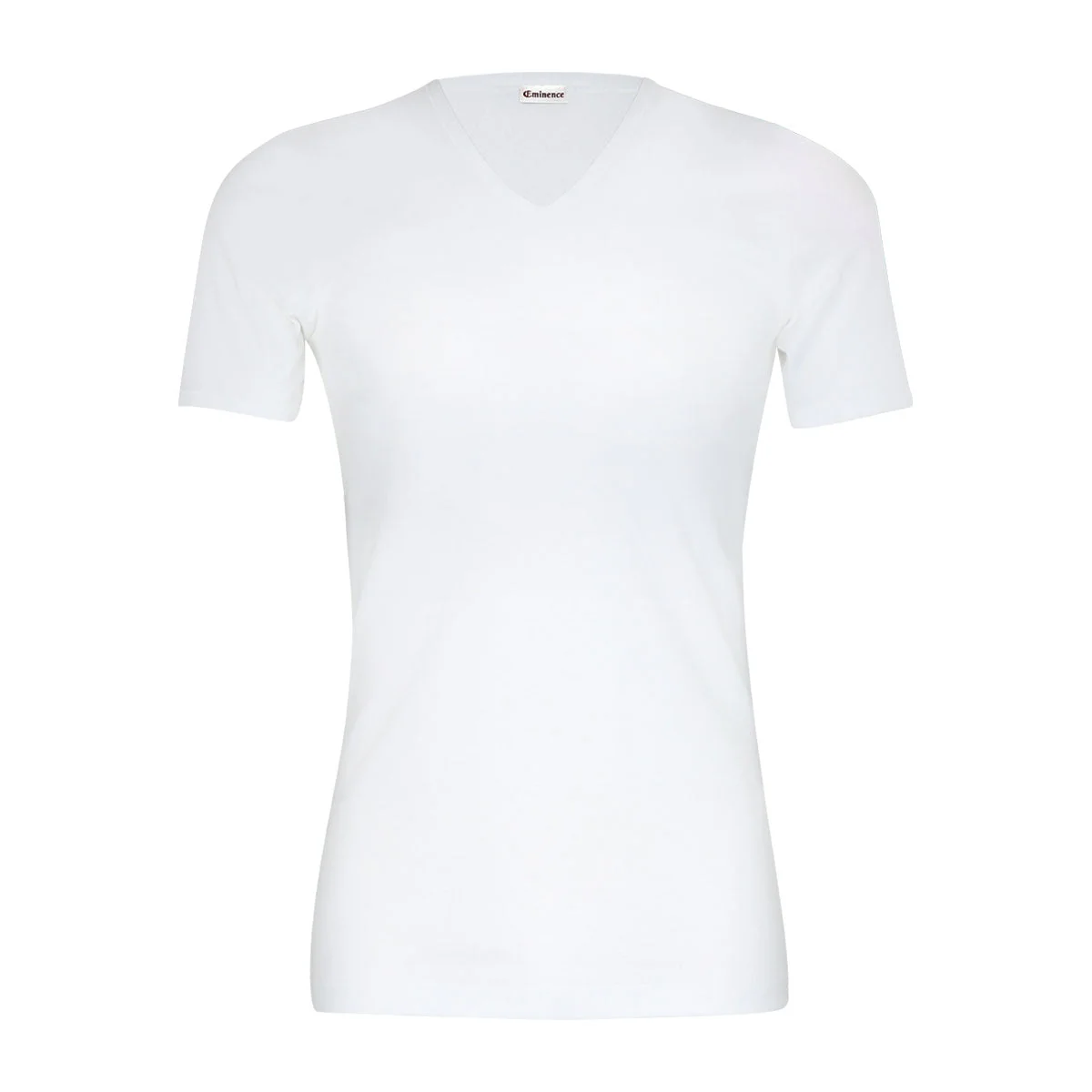 Tee-shirt col V Pur coton premium unisexe Eminence - Image 4