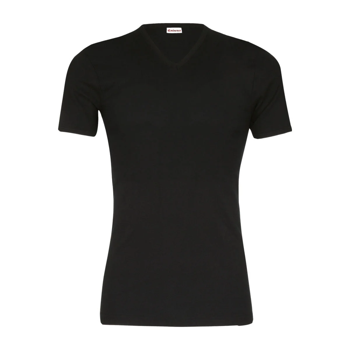 Tee-shirt col V Pur coton premium unisexe Eminence - Image 3