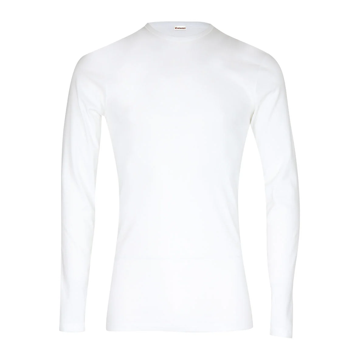 Tee-shirt manches longues col rond Pur coton premium unisexe Eminence - Image 3